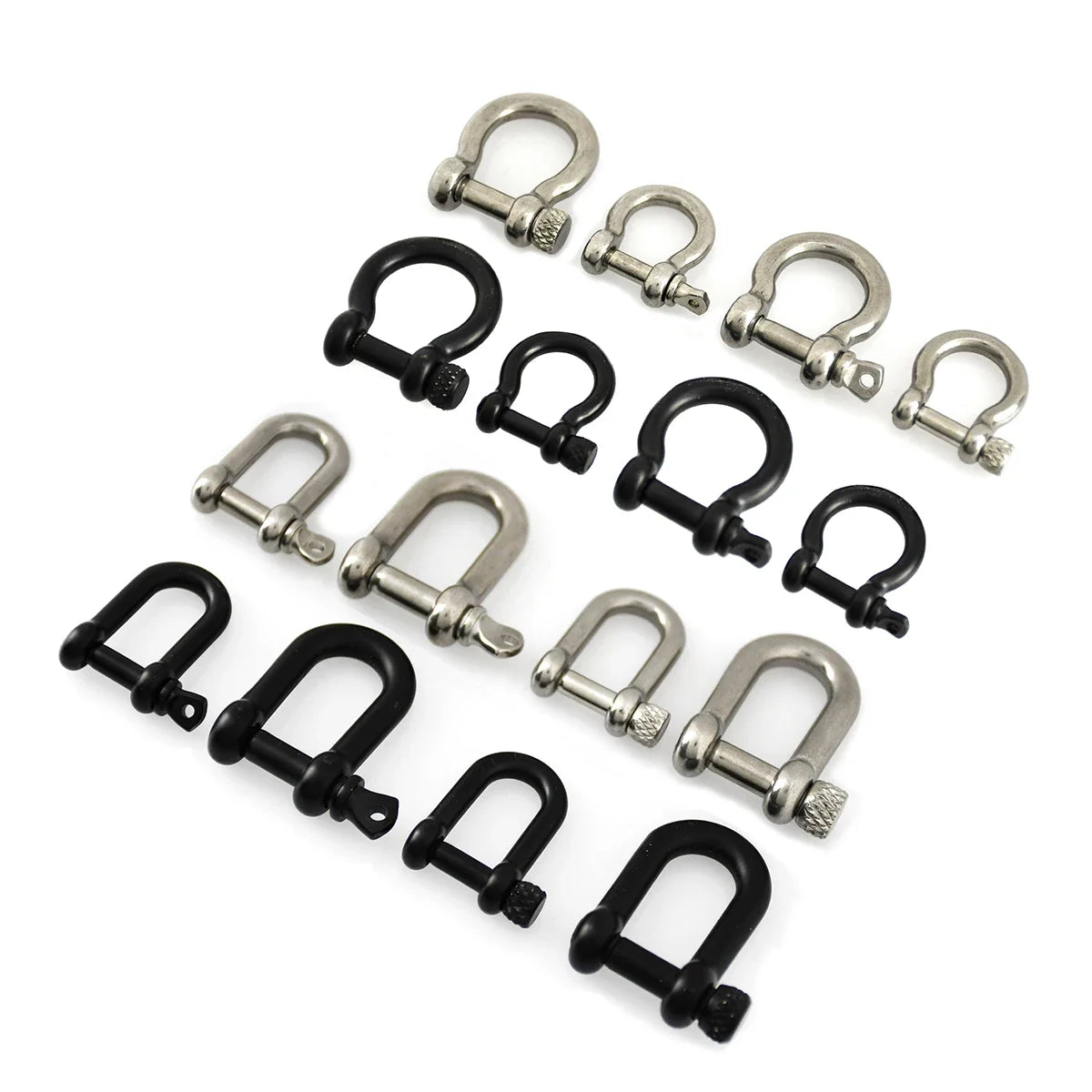 Stainless Steel Shackle Carabiner Ring — Swuffy
