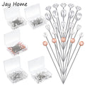 Bouquet Pins Pearl Corsage Crystal — Swuffy