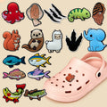 Animal Shoe Charms Squirrel Lizard — Swuffy