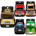 Cartoon Police Car School Bus — Swuffy