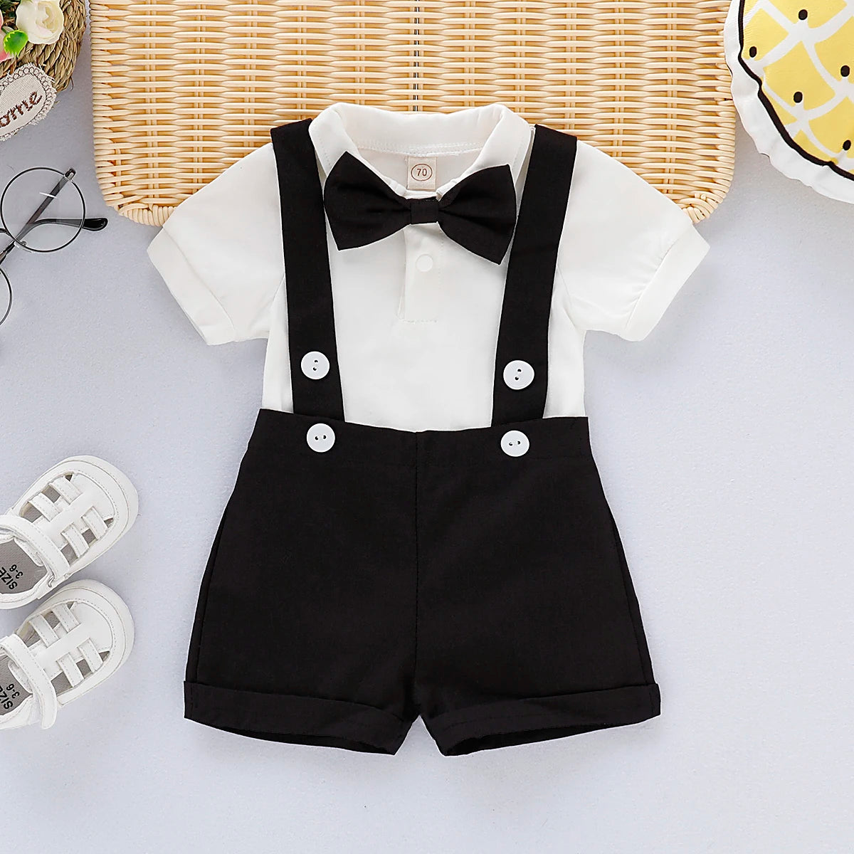 Gentleman Outfit Newborn Baby Boy — Swuffy