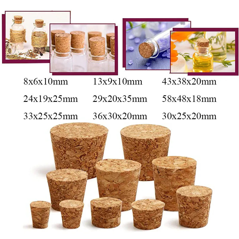 Nuvora 5 Top Dia 8Mm 58Mm Wooden Cork — Nuvora