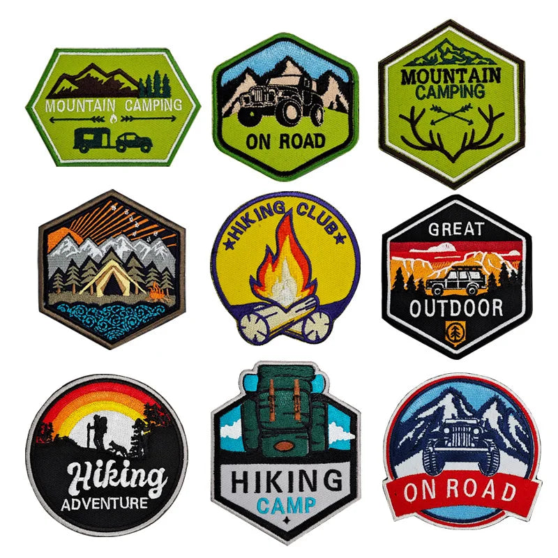Embroidered Outdoor Adventure Camping Traveler — Swuffy