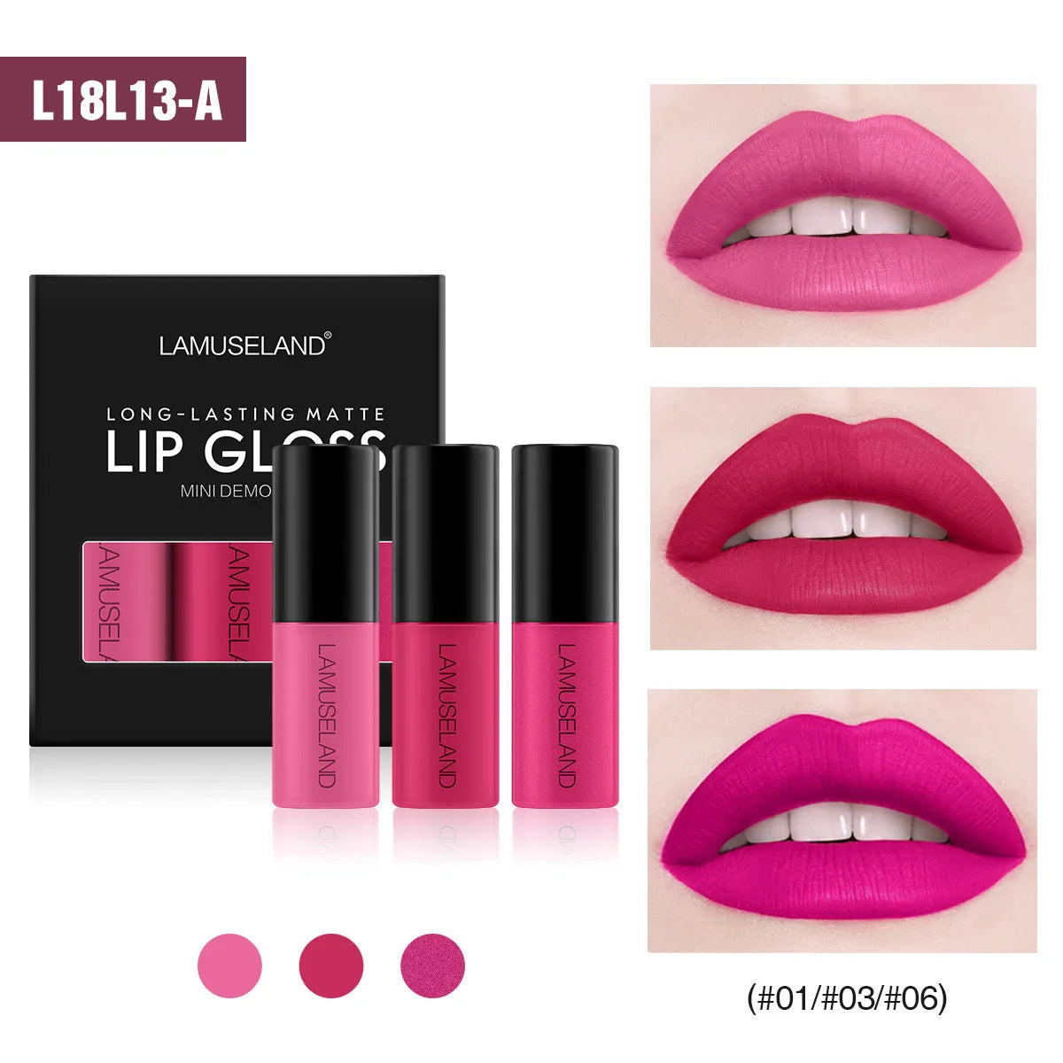 Colors Liquid Lip Gloss Waterproof — Swuffy