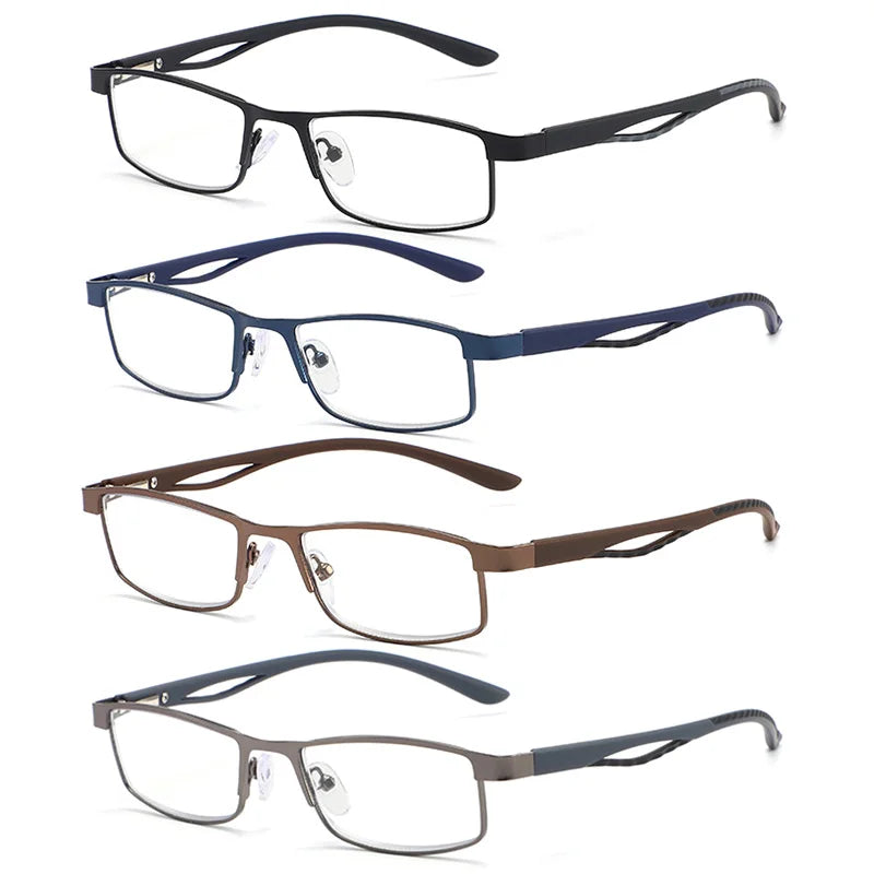 Anti-Blue-Light Reading Glasses (4 Pack) — Swuffy