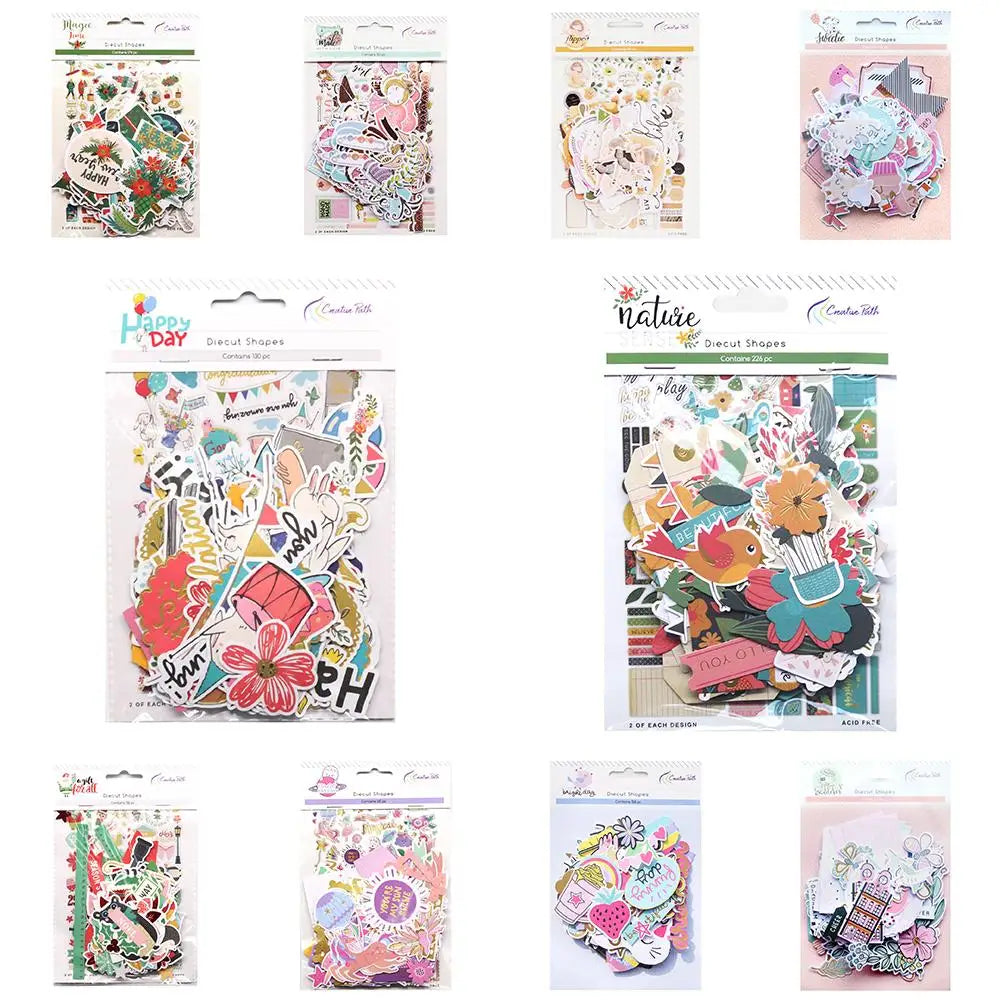 Path Scrapbooking Paper Die Cuts — Swuffy