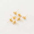 Gold Plated Brass Ear Stud — Swuffy