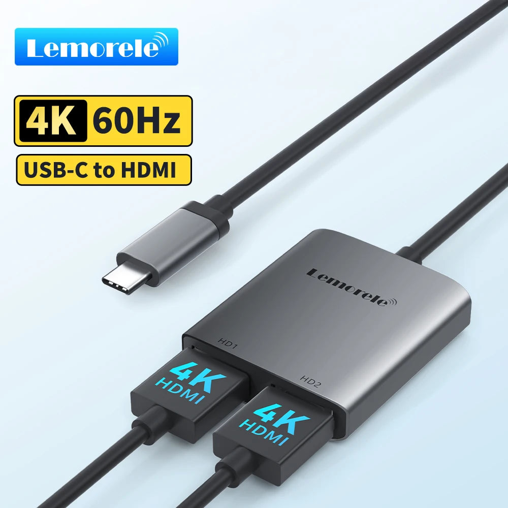 Lemorele USB Hub USB HDMI — Swuffy