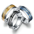 Size Gold Plating Ring Band — Swuffy