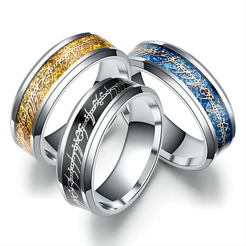 Size Gold Plating Ring Band — Swuffy