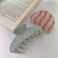 Personalized Geometric Hair Grab Clip — Swuffy