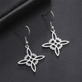 Witch Knot Earring Stainless Steel — Swuffy