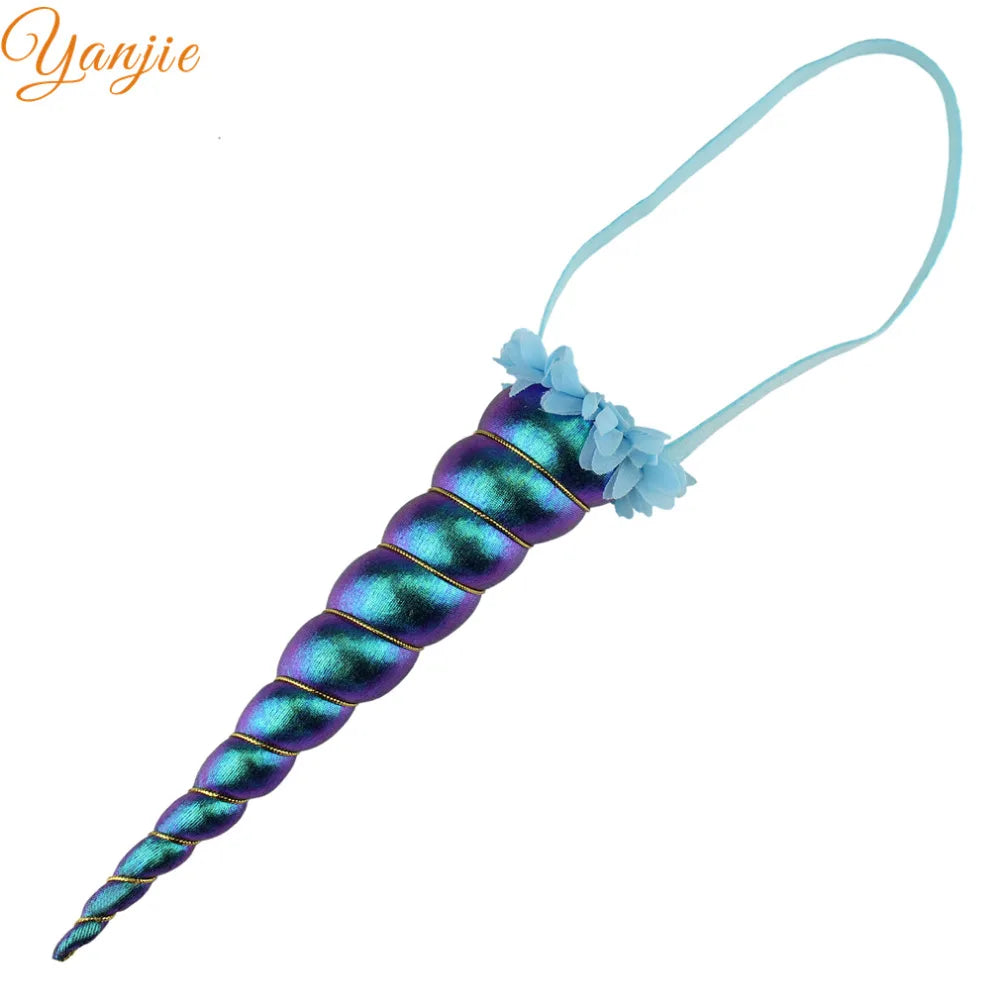 Glitter Unicorn Horn Headband Horse — Swuffy