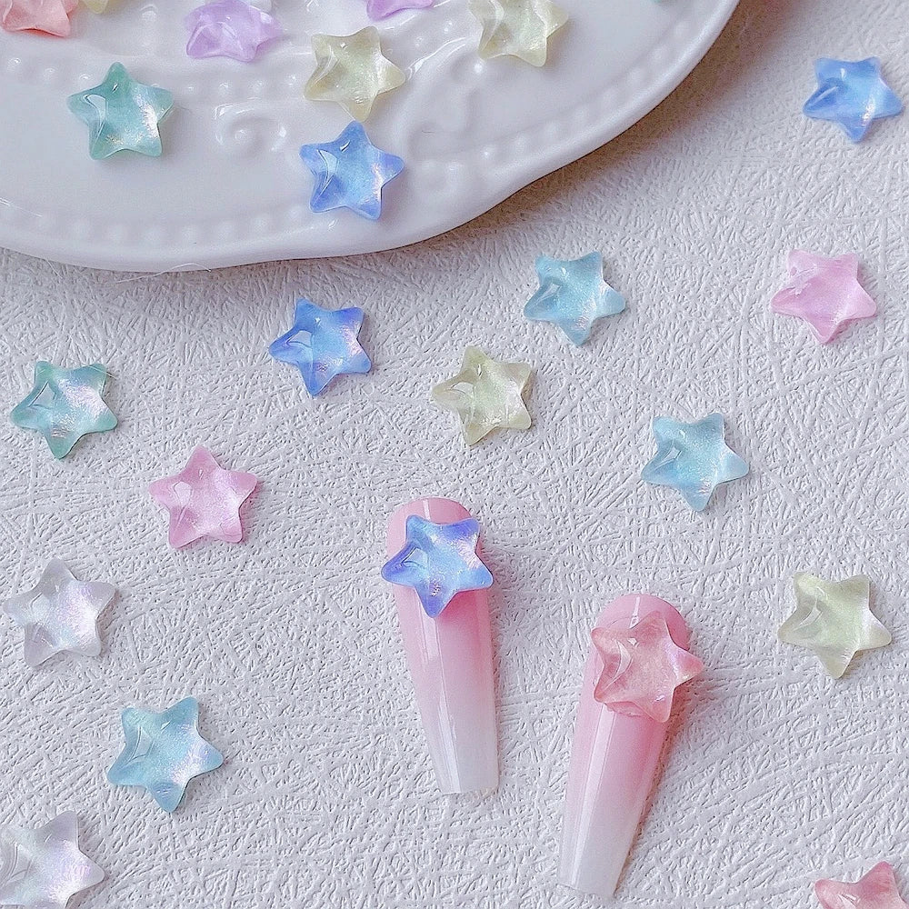 Glass Stars Nail Art Rhinestone — Swuffy