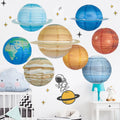 Eight Planets Foldable Birthday Paper — Swuffy