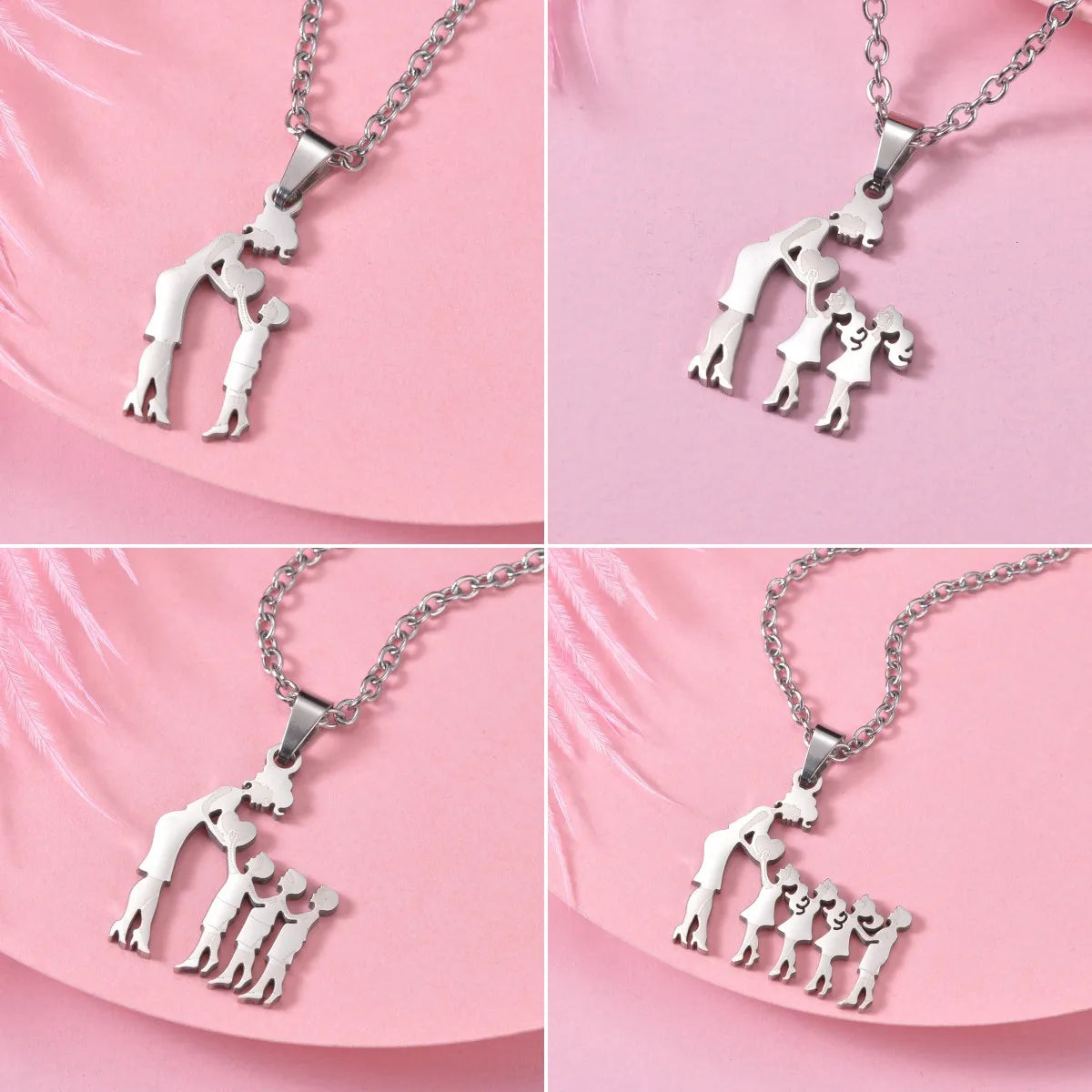 Family Love Son Daughter Necklaces — Swuffy