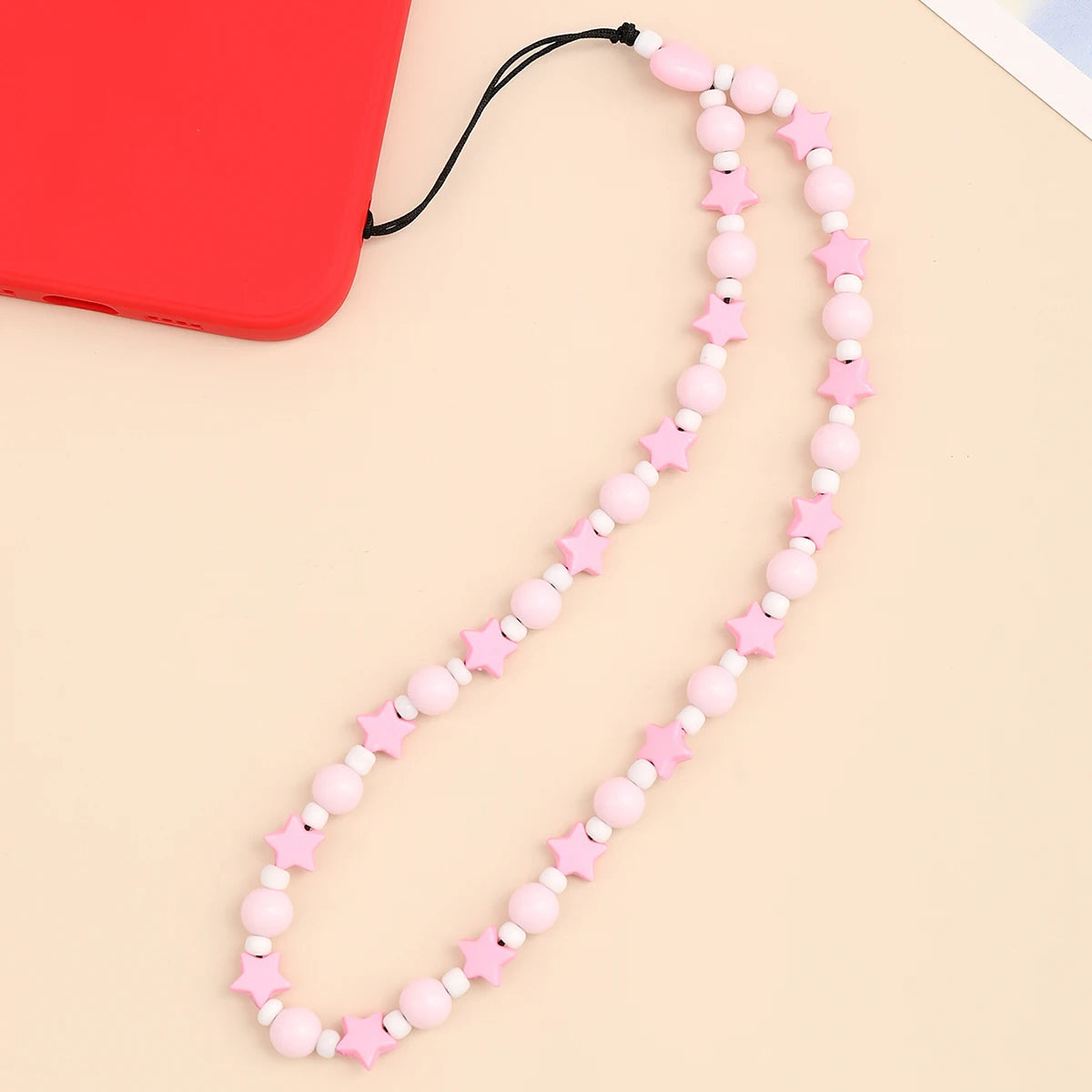 Pentagram Bead Mobile Phone Chain — Swuffy