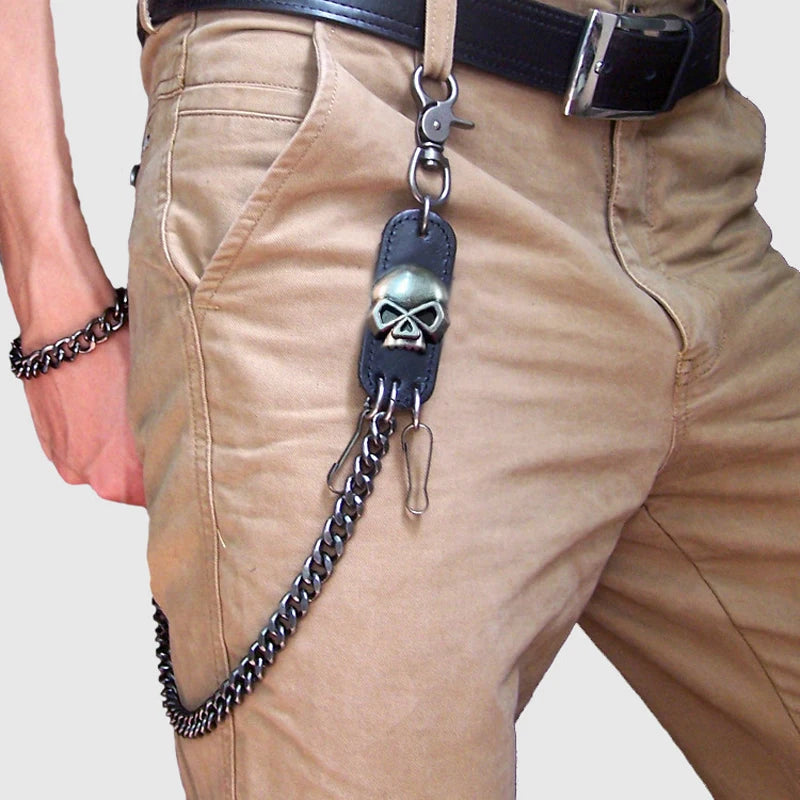 Motorcyle Keychain Jean Biker Wallet — Swuffy