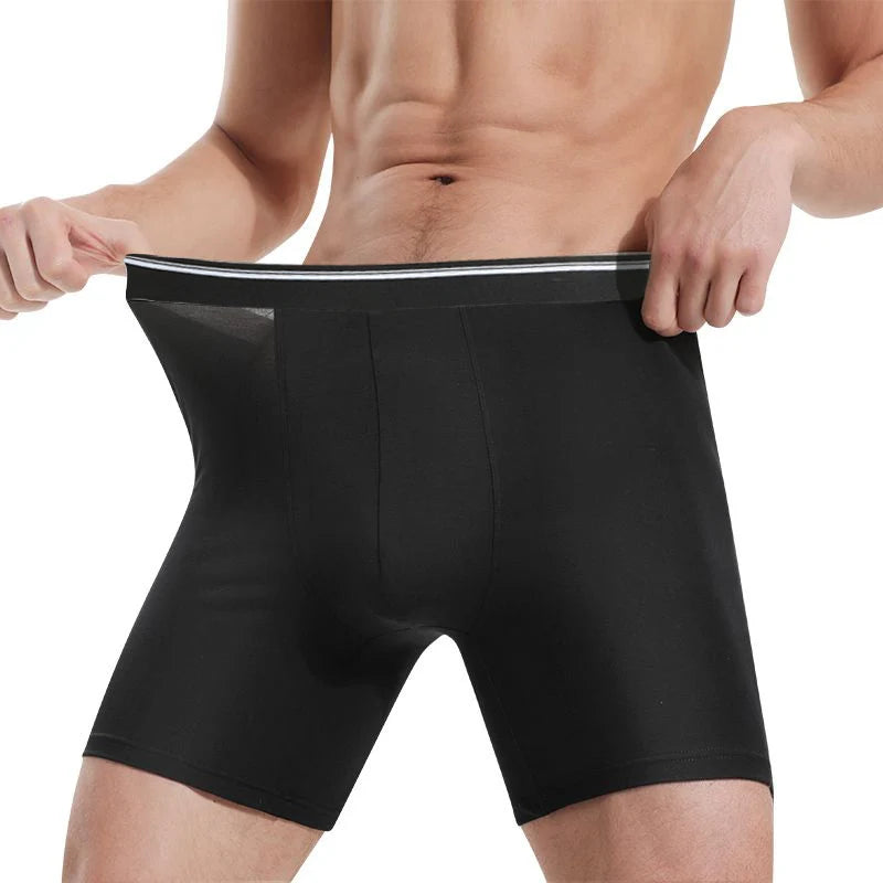 Cotton Boxer Long Leg Underwear — Swuffy