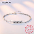Moissanite Tennis Bracelet Sterling Silver — Swuffy