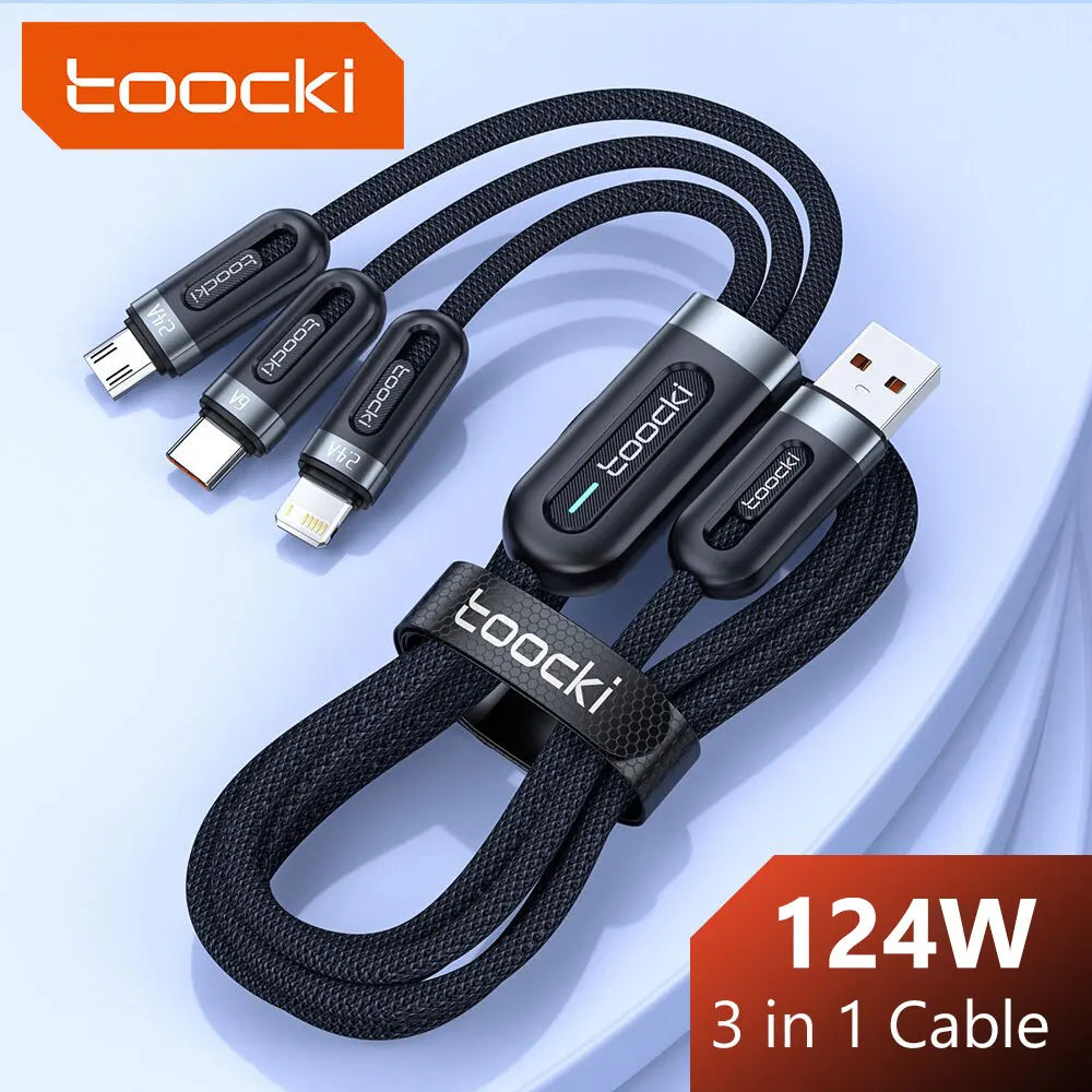 Toocki In Fast Charging Cable — Swuffy