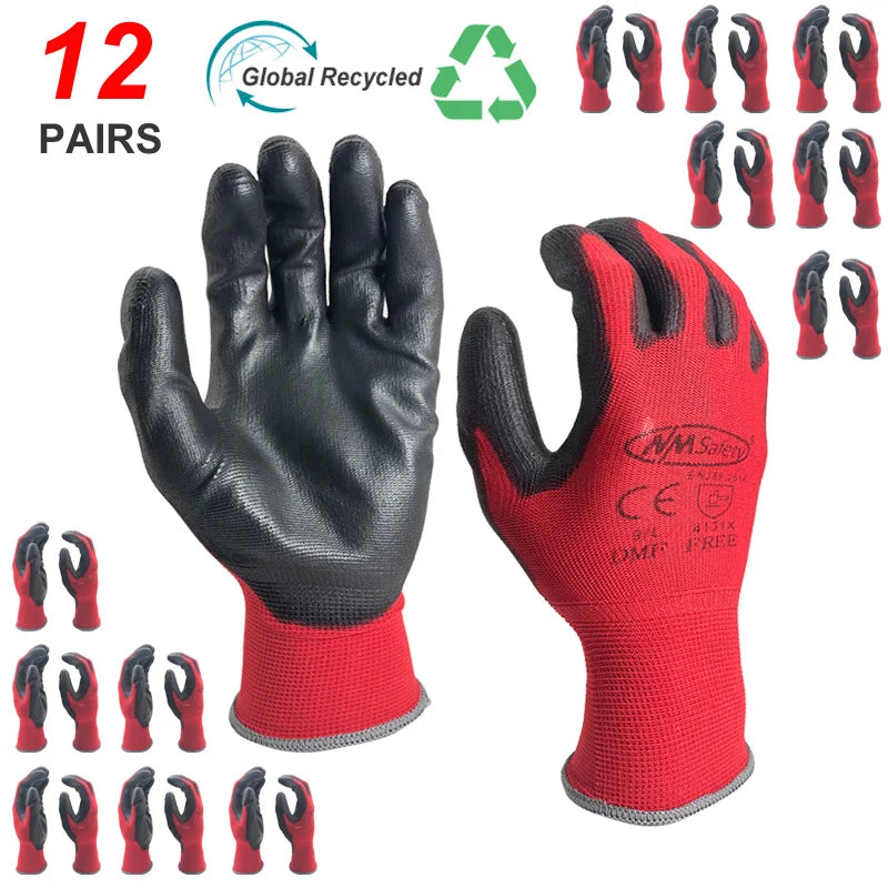 Nmsafety Working Protective Gloves Construction — Swuffy