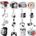 Sterling Silver Camera Earphone Electronic — Swuffy