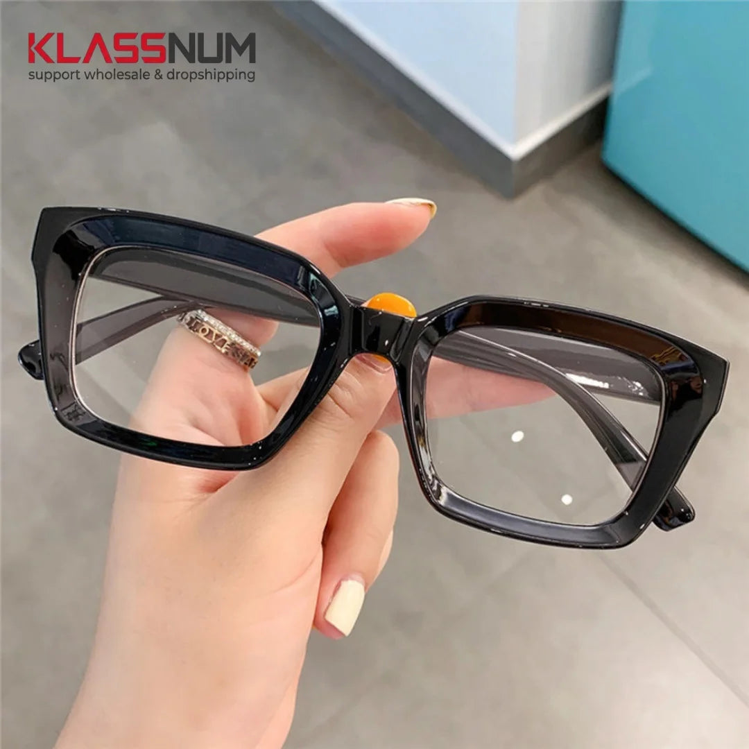 Oversized Square Reading Glasses Presbyopia — Swuffy