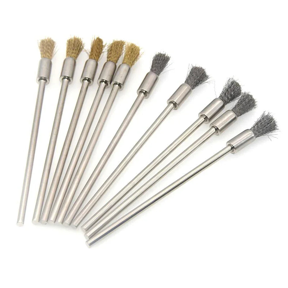 Steel Wire Brass Horsehair Bristle — Swuffy