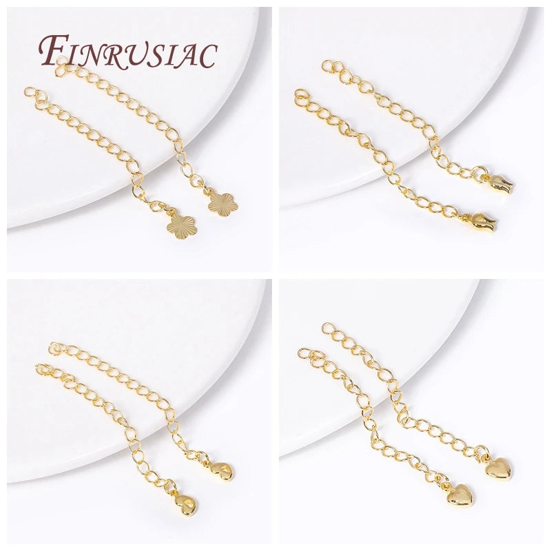 Gold Plated Brass Metal Extension — Swuffy
