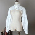 Ruffle Shrugs Long Sleeves Bolero — Swuffy