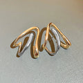 Huitan Two Tone Metal Stud — Swuffy