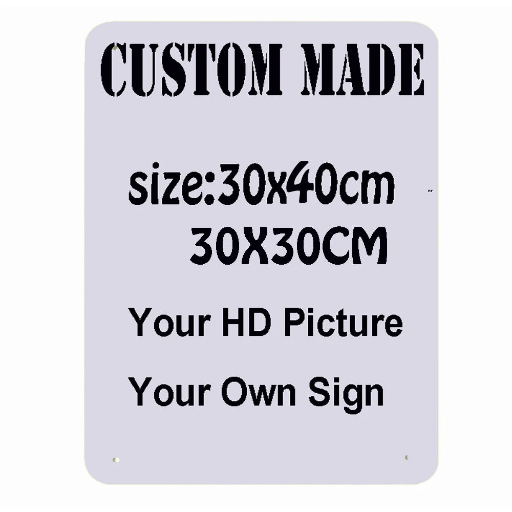 Custom Metal Tin Signs Retro — Swuffy