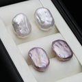Real Freshwater Earrings Baroque Pearl — Swuffy