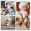 Baby Chef Apron Hat Kids — Swuffy