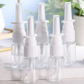 White Empty Plastic Nasal Spray — Swuffy