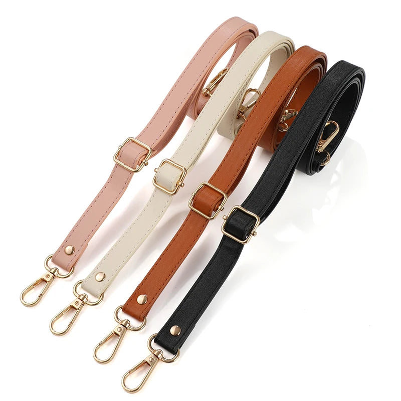 Long Adjustable PU Leather Bag — Swuffy