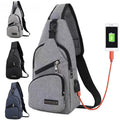 USB Charging Sling Bag Casual — Swuffy