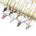 Multicolor Bull Head Shape Pendant — Swuffy