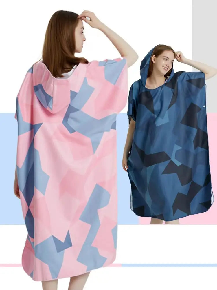 Surf Poncho Towel Poncho Quick — Swuffy