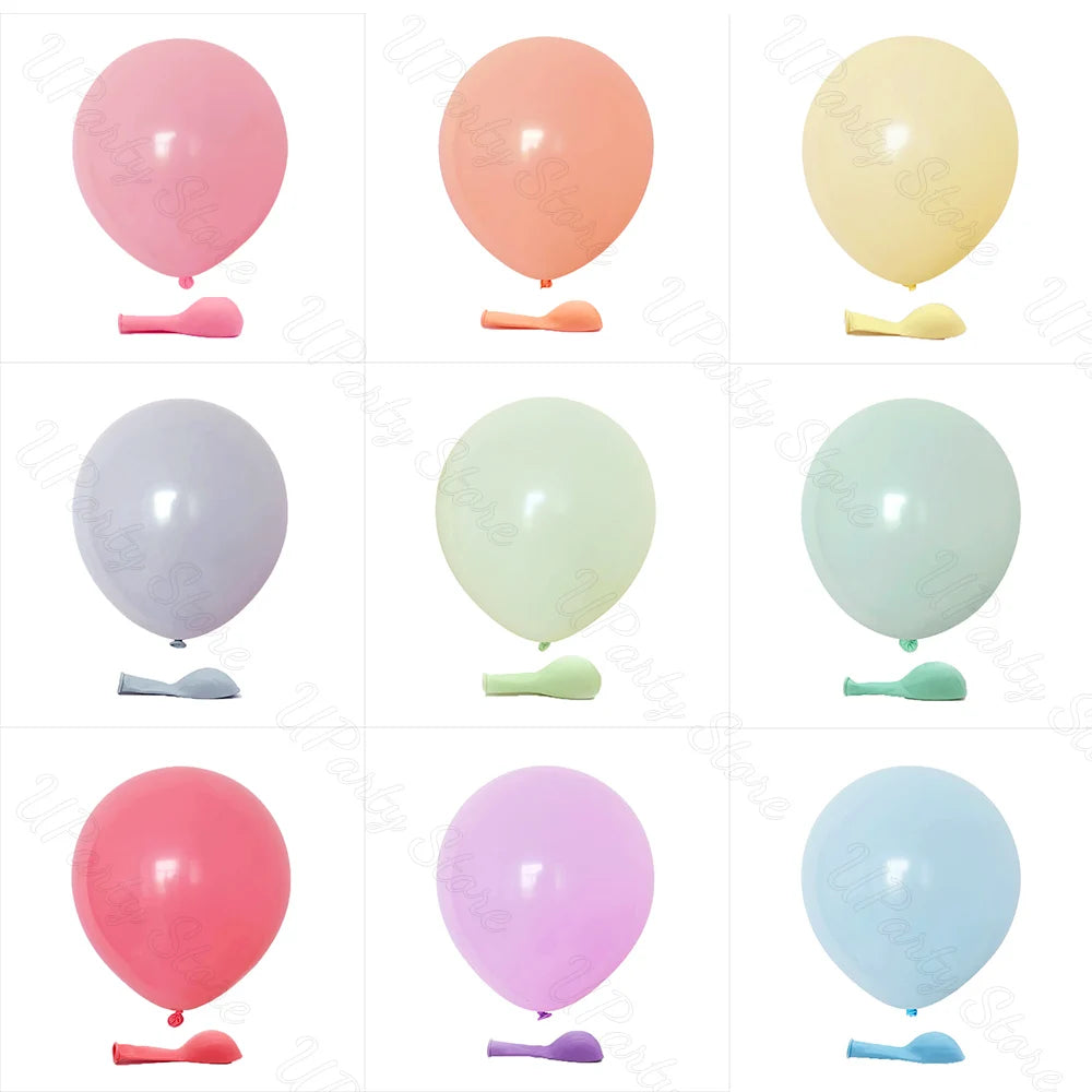 Macaron Birthday Balloon Candy Maca — Swuffy
