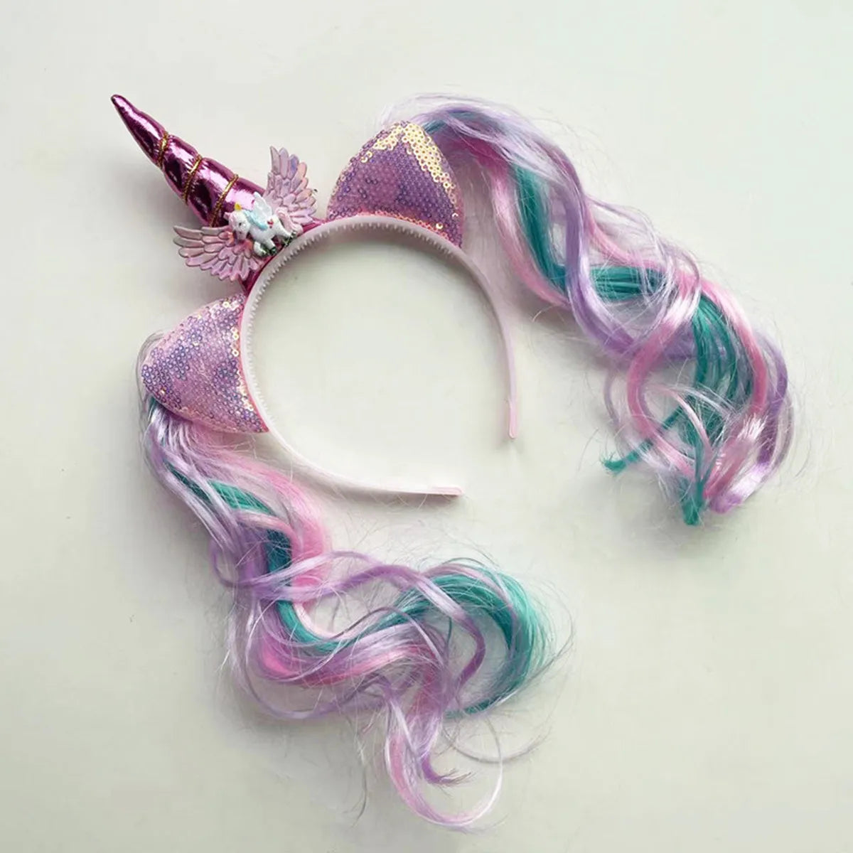 Unicorn Birthday Girl Headband Baby — Swuffy