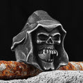 Grim Reaper Ring Stainless Steel — Swuffy