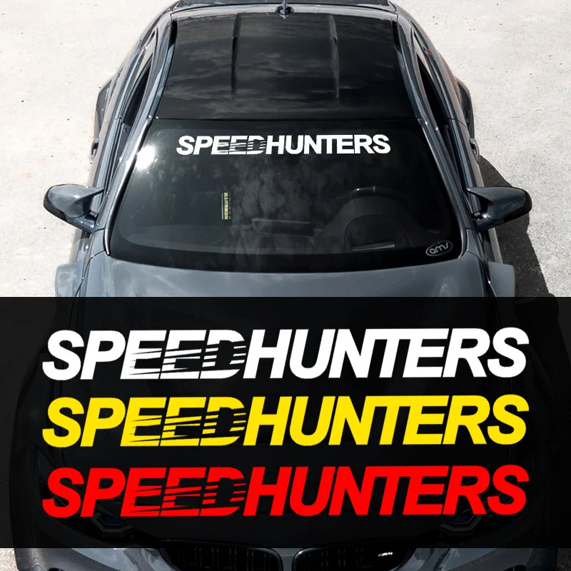 Car Front Windshield Sticker Speedhunters — Swuffy