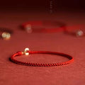 Red String Bracelet Gold Plated — Swuffy