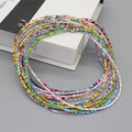 Simple Seed Beads Choker Korean — Swuffy