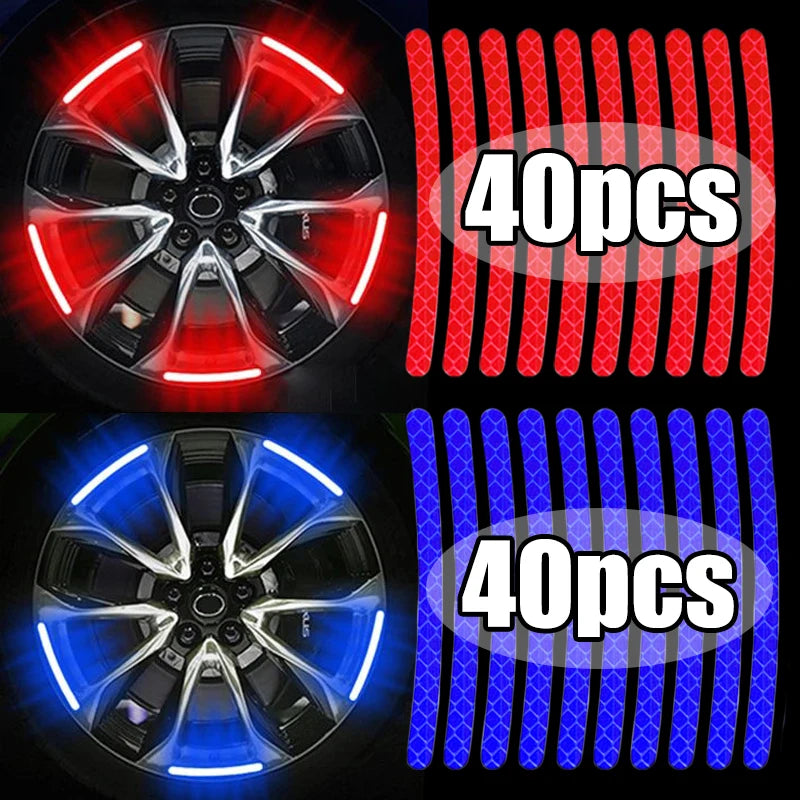 Car Wheel Tire Hub Reflective — Swuffy