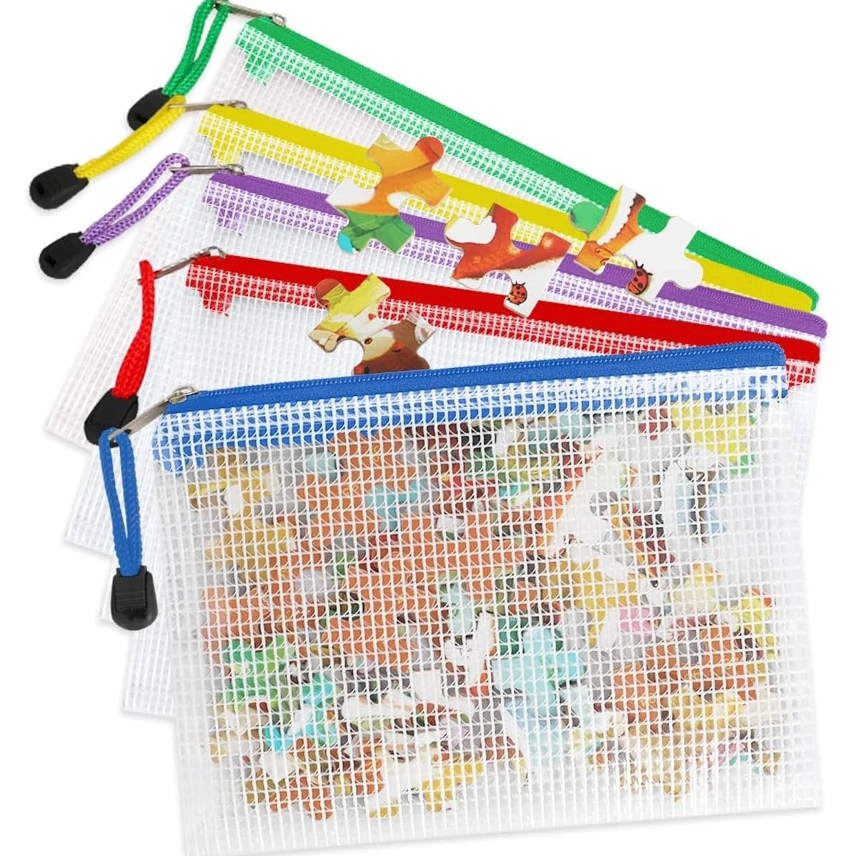 Mesh Zipper Pouch Waterproof Plastic — Swuffy