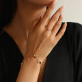 Simple Tiny Chain Bracelet Link — Swuffy