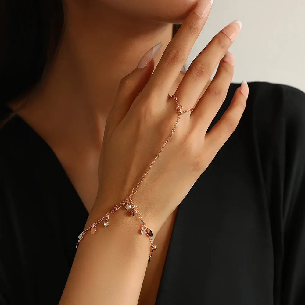 Simple Tiny Chain Bracelet Link — Swuffy